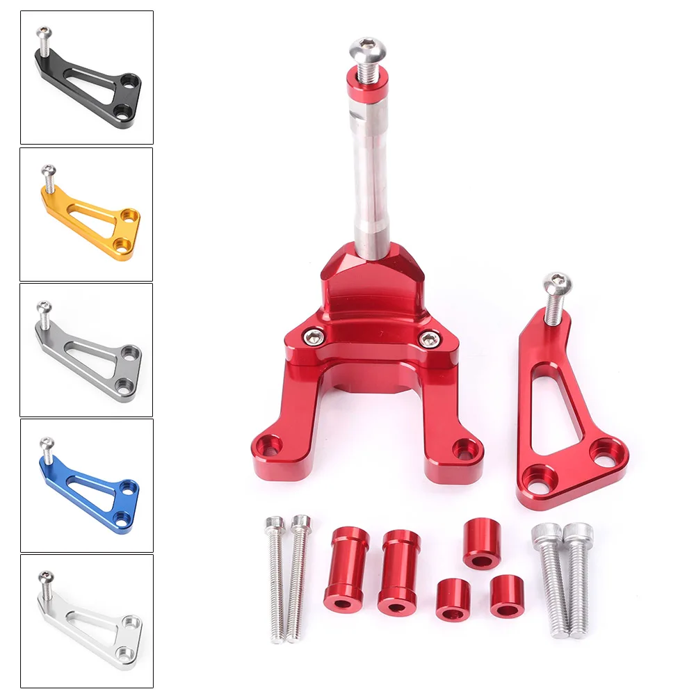 

For Yamaha M-SLAZ MSLAZ CNC Steering Damper Stabilizer Bracket Mounting Holder Set Aluminum Motorbike Spare Parts Accessories