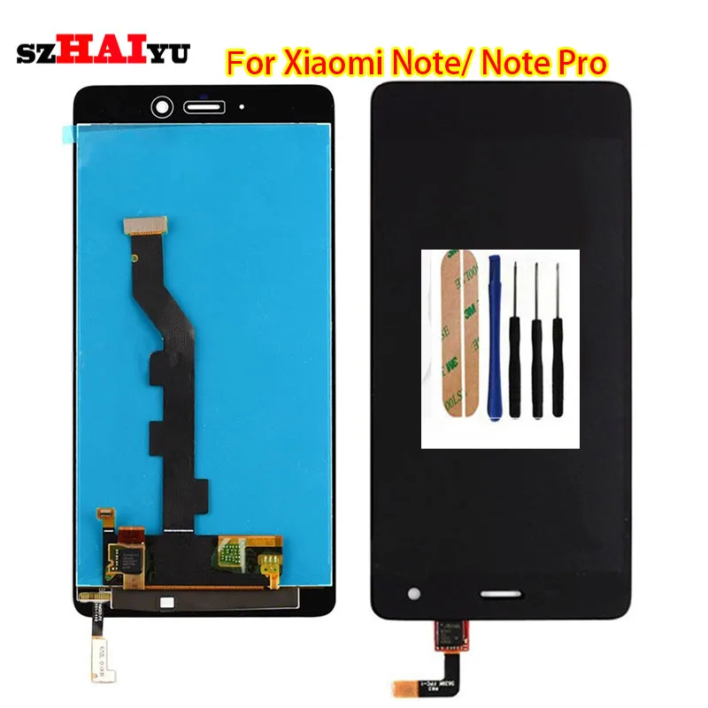 

SZHAIYU 1920x1080 5.7'' LCD For Xiaomi Note / Note Pro LCD Display Touch Screen Digitizer Panel Replacement Parts Assembly