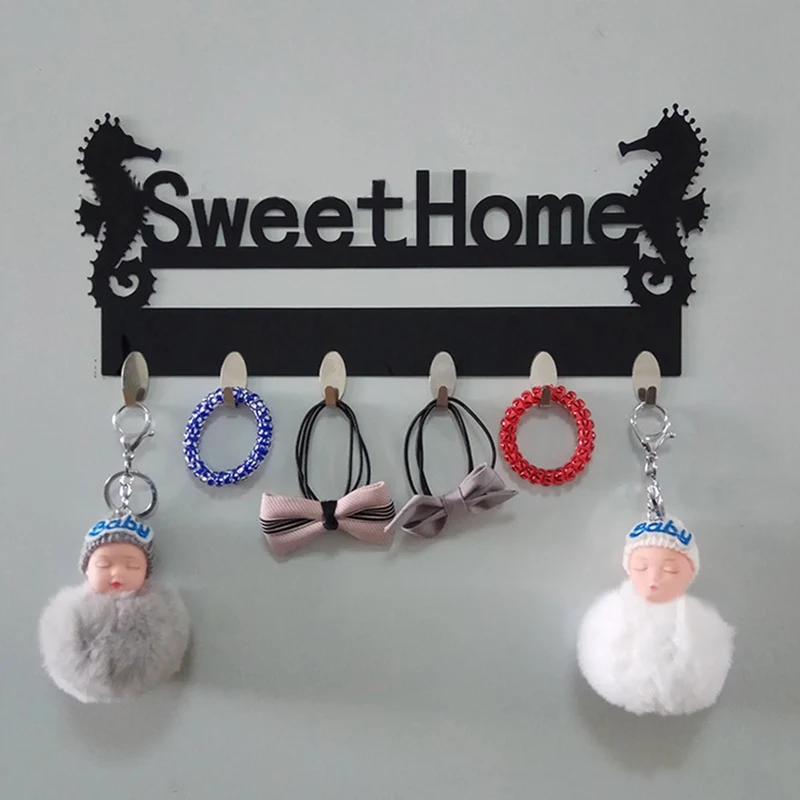 Sweet Home Acrylic Hooks On The Wall Decorative Wall Coat Rack
