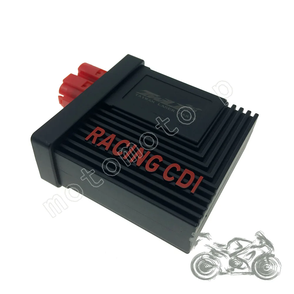 Производительность 6 контактный Цифровой Регулируемый AC Racing CDI Коробка Катушка