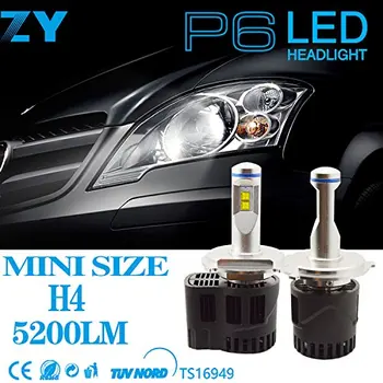 

110W 10400LM H4 LED Headlight Bulbs Headlamp Conversion Kit PhilipsLED chip White Super Bright Replaces HalogenHID headlights