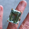 Big Square Shape Rhinestone Rings For Women Sea Blue Princess Crystal Ring Weddings /Party Trendy Jewelry ► Photo 2/6