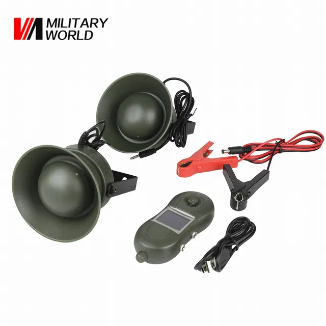 Cheap Outdoor Hunting Animal Bird Decoy Device Bird Caller Sound Loudspeaker Mp3 Player CP-391 Two Dustproof Waterproof Speakers