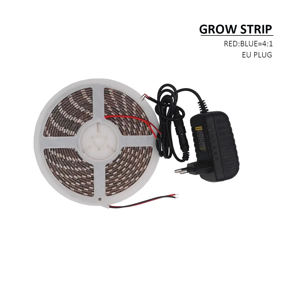 

Full spectrum Outdoor LED Grow light DC12V 5M Waterproof LED strip lamp for greenhouse plant Hydroponics