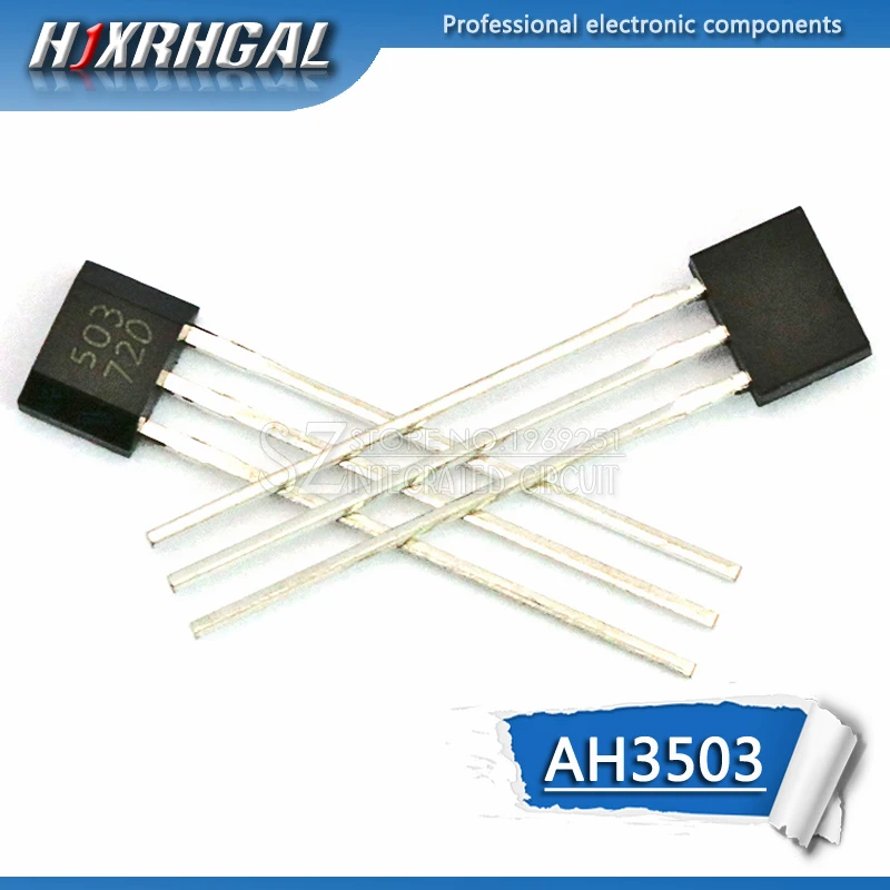 100pcs AH3503 TO-92 3503 TO-92UA UGN3503UA TO92 UGN3503 Casing Linear Hall Effect Sensor Motor hjxrhgal | Электронные компоненты