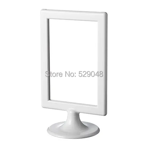 4 pieces/lot white color plastic photo framesin Frame from Home