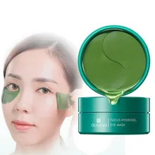 60pcs Black algae Crystal Eye Mask Gel Eye Patches Eye Care Sleep Masks Remover Dark Dircles Anti Age Bag Eye Wrinkle Patch