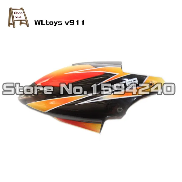 free shipping wl v911 Rc helicopter spare parts canopy for WLTOYS Accessory