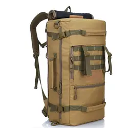 50л водостойкий военный рюкзак женский мужской походный тактический рюкзак 900D нейлоновая школьная сумка для альпинизма спортивная сумка