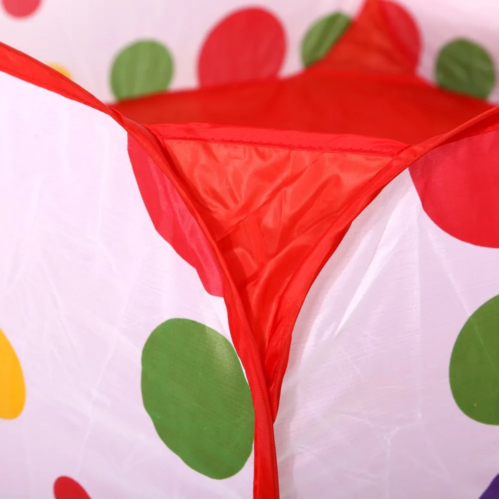 Kids Folding Playpen Portable Ocean Ball Game Pool Children Game Play Fencing In/Outdoor Playing House Pool with Basketry