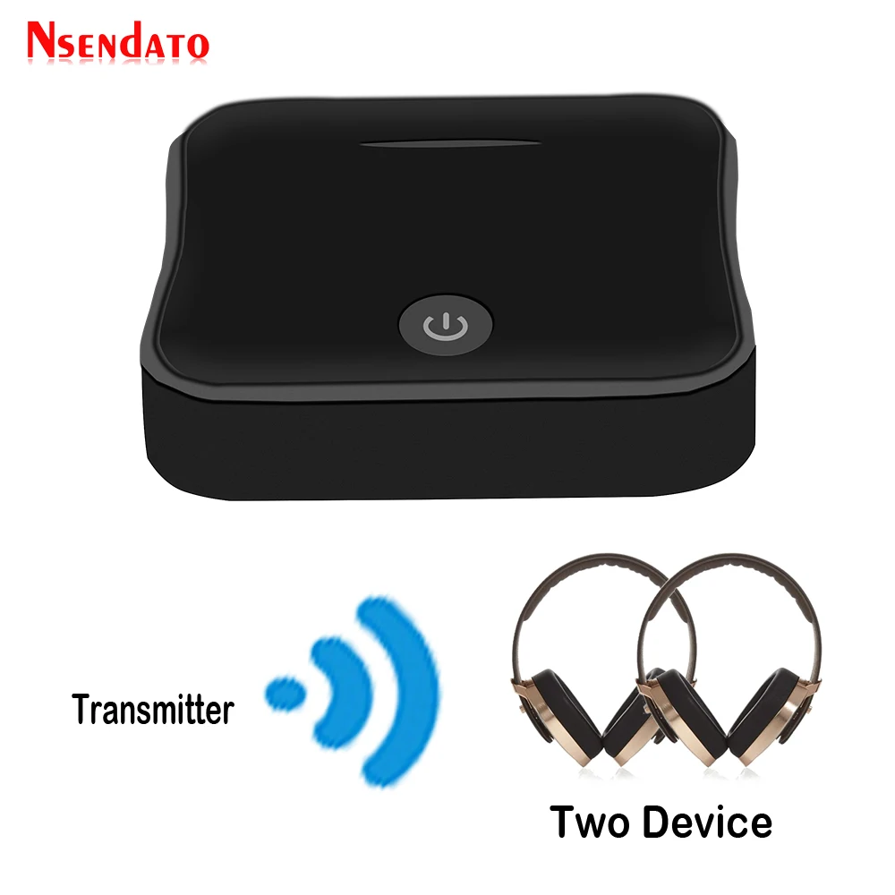 Bluetooth 5 0 беспроводной аудио адаптер 2 в 1 передатчик ТВ приемник Цифровой
