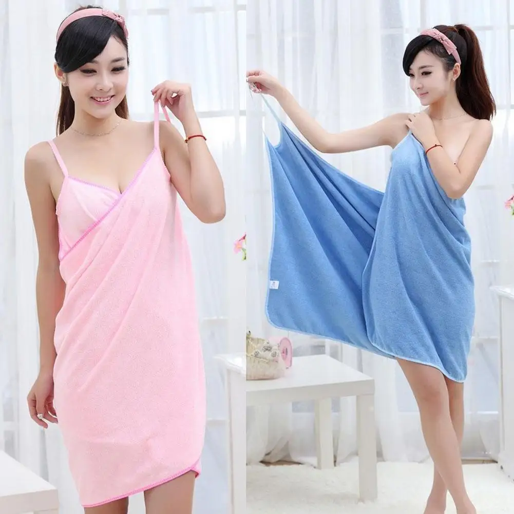 New Bath Towel Fashion Lady Girl Wearable Fast Drying Magic Bath Towel 