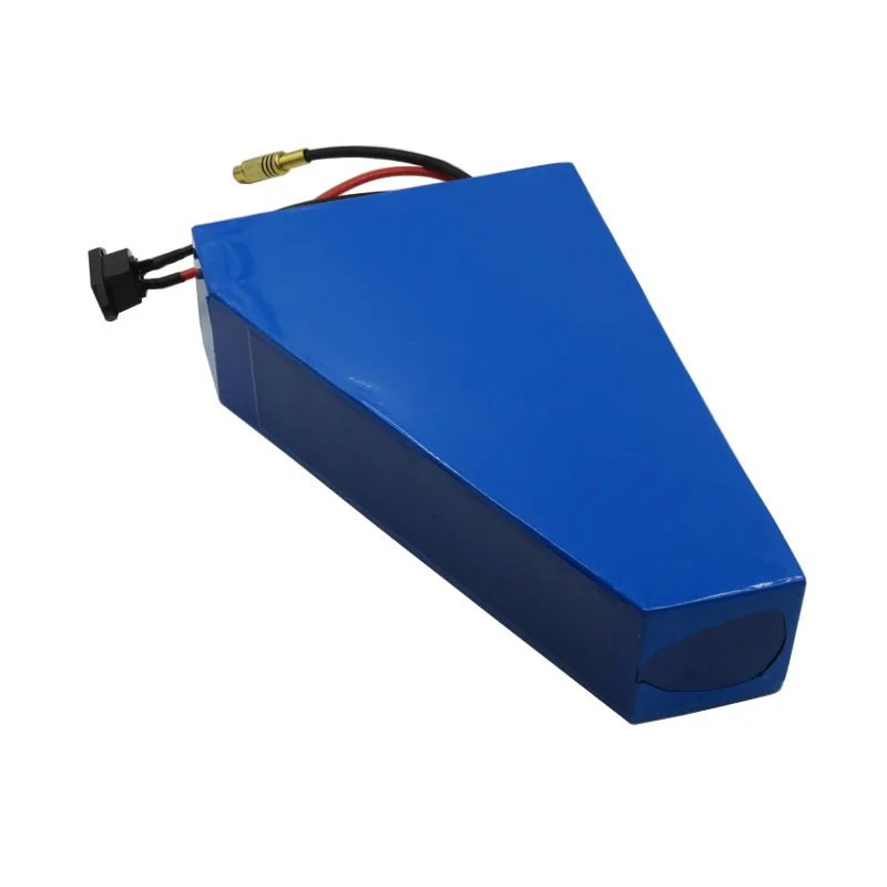 Excellent Free customs duty 14S 1500W 52V 21AH Triangle battery 51.8V Electric bike battery with free bag use Sanyo GA 3500mah cell 6