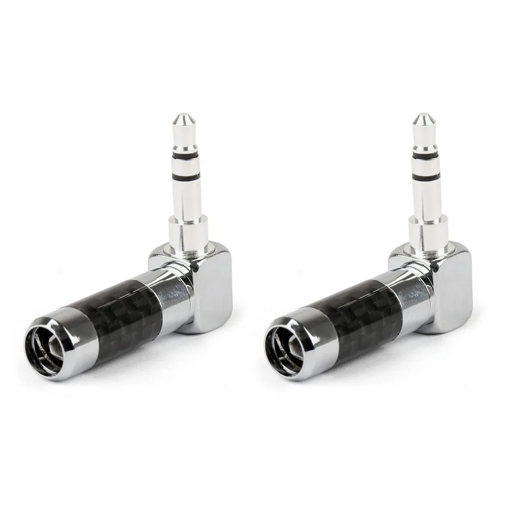 

Areyourshop Silver Plated Right Angle 3.5mm Stereo Audio Jack Plug Male Connector 20PCS Wholesale Connector Male Jack