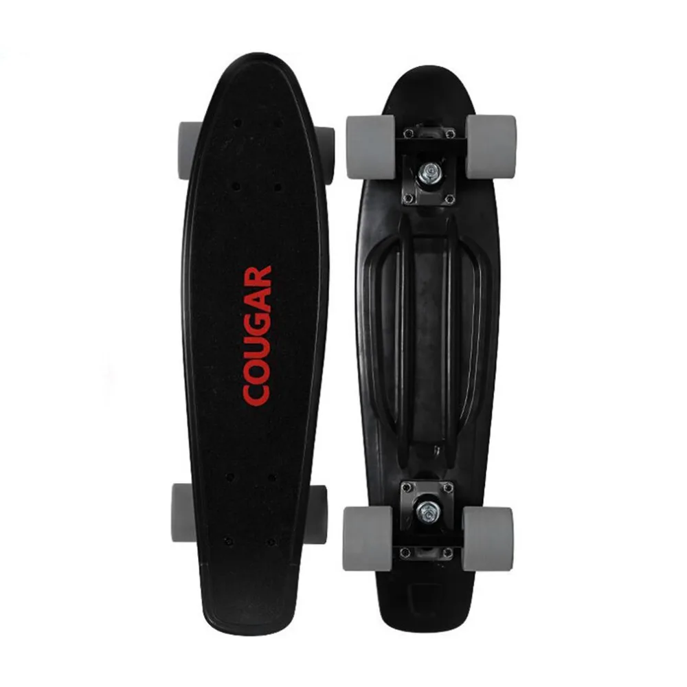Goede Boog Ontwerp Vier wielen Skateboard Plastic Lange Board Freestyle Skateboard Skate Deck Cool Volwassen Tiener Skateboards Nieuwe