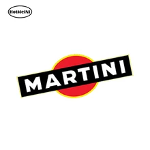 HotMeiNi 15cm x 5cm 3D estilo de coche pegatina impermeable etiqueta pegatinas de vinilo de Martini de Moto de carreras de Rally de deporte Logo