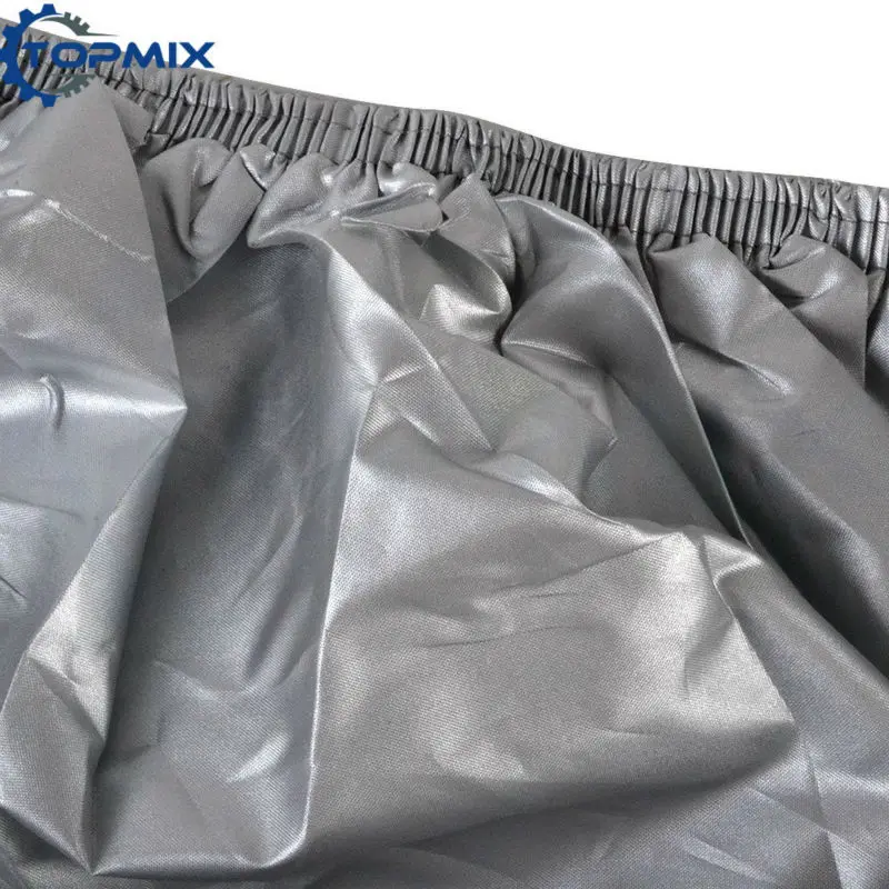Motorcycle cover blacksilver 5