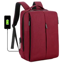 Водонепроницаемый USB 15,6 дюймов ноутбук мужские сумки мужской ноутбук рюкзак унисекс Feminina путешествия спорт для мальчиков Досуг школьная сумка