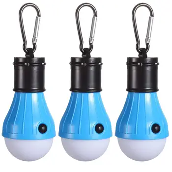 

(3Pack)Mountaineering Buckle Portable Lantern Emergency Tent LED Light Bulb for Home, Fishing, Camping,Backpacking and Other Ind