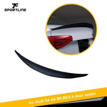

Carbon Fiber Rear Trunk Spoiler for Audi A4 Sline S4 B8.5 2013 - 2016 Rear Wing Spoiler Boot Lid