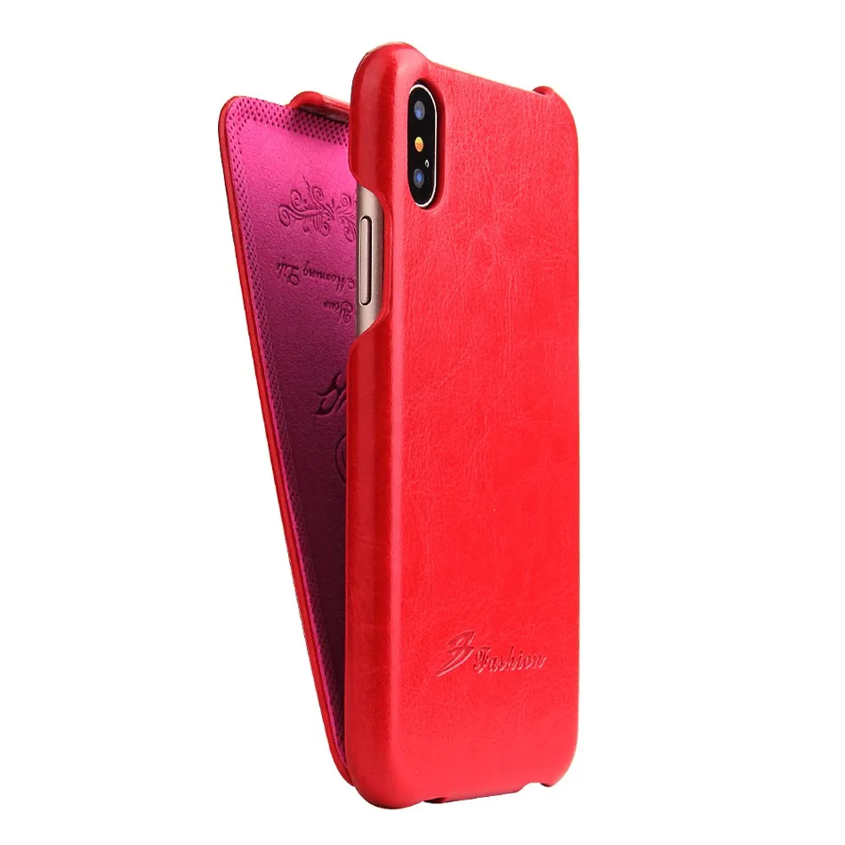 clear phone cases Chính hãng Da Trường Hợp đối với Apple iPhone XS XR XS Max Vertical Lật Fundas Top Chất Lượng Bìa Coque cho A1920 A1984 a1921 best iphone cases