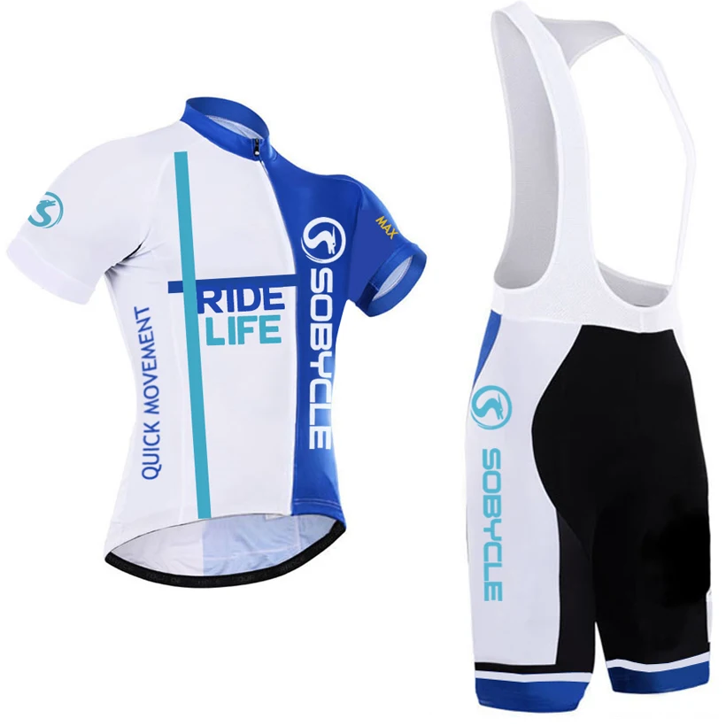 

2017 ride life pro Cycling JERSEY bib shorts set breathable Ropa Ciclismo MTB bike jersey mens BICYCLING Maillot Culotte suit