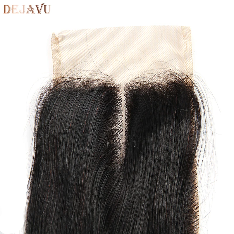Dejavu Brazilian Body Wave 4 Bundles With Lace Closure 100% Human Hair Weave bundles With Lace Closure Non Remy Hair Extension