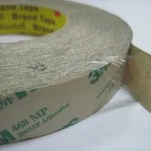 15 мм* 55 м, 0,13 мм толщиной, Двухсторонняя клейкая лента, для печатных плат, ЖК-дисплей Дисплей, Управление Панель, металл, резина, 3 м 468MP 200MP
