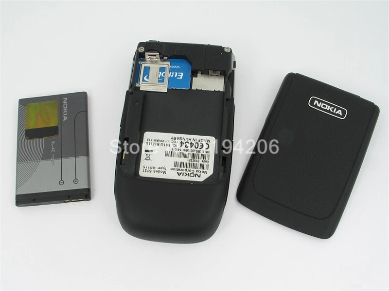 6131 разблокированный Оригинальный Nokia русская клавиатура Bluetooth дешевый мобильный