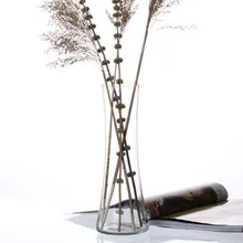 Прозрачная стеклянная ваза luckybamboo ваза большой свадебный домашний декор