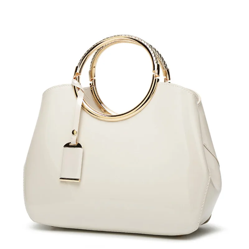 white designer bag