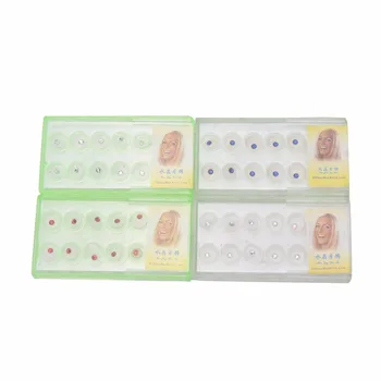 

10 Pcs/Box Clear Teeth Nail Decoration Tool for Woman Crystal Tooth Ornaments Jewelry Beautiful Shining Dental Oral Teeth Gems