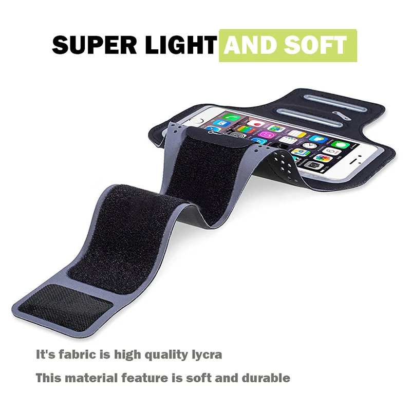 Lycra Soft Armband for iPhone 7 Plus 6 6s Plus  Phone Arm Bag Running 8 (4)
