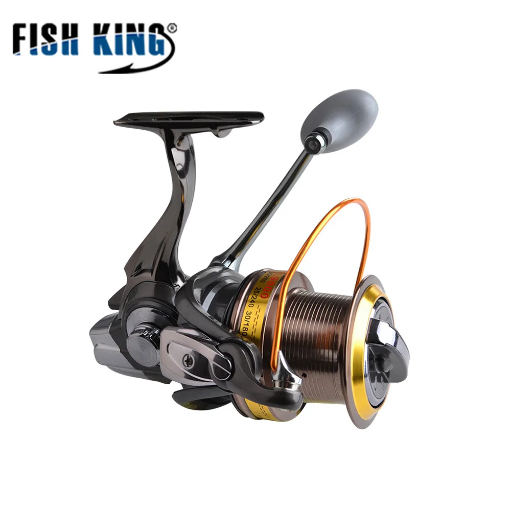 

FISH KING FL Spinning Reel 8000 9000 10000 Series 4.6:1 12+1 Max Drag Freshwater Spinning Fishing Reel