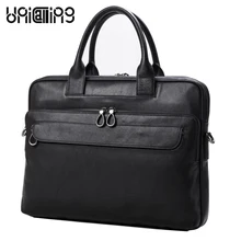 UniCalling men bag genuine leather laptop bag for men new design stylish brand men bag cross body shoulder bag