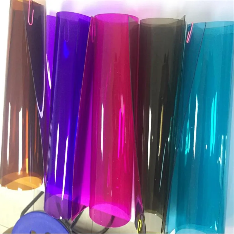 1.2*2m Clear Glitter PVC Vinyl Fabrics 0.8mm Thick Soft Glass Crystal
