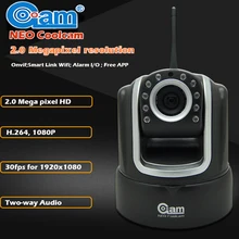 NEO Coolcam Wireless Security 1080 P 2.0 Мегапикселей Ip-камера Ик-cut Ночного Видения Аудиозапись Наблюдения Сети Крытый