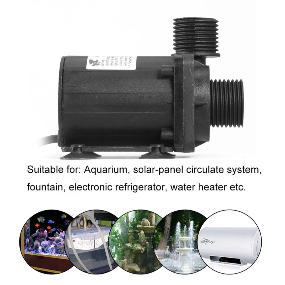 

DC 24V 3.8M Magnetic Electric Centrifugal Water Pump Hotsell for Aquarium Solar-panel Circulate System Water Heater etc