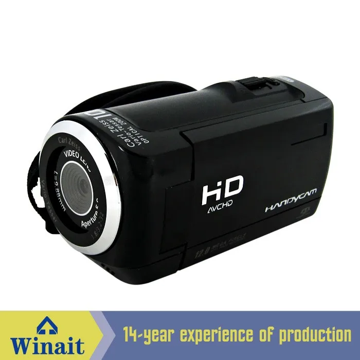 Winait hdv 720 p Цифровая видеокамера с 2,4 ''TFT дисплеем Цифровая видеокамера и 8x цифровая зум-камера