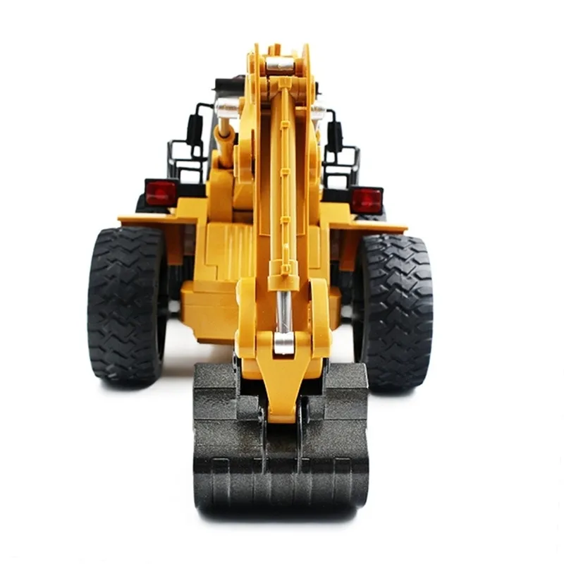 Huina 1530 1:18 RC металлический экскаватор с дистанционным управлением сплав Rooter