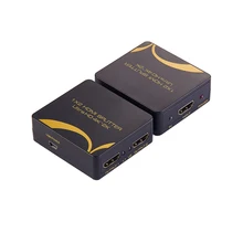 High Quality 1X2 HDMI Splitter Switch 4K*2K Mini HDMI 1.4 Splitter Adapter 1 in 2 out Splitter Support 3D For HDTV Computer DVD