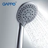 Gappo Bathroom hand shower 5 Ways bath shower Round hand shower heads bathroom water saving ABS chrome Plated shower GA06 ► Photo 1/6