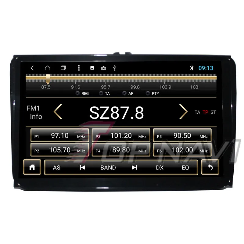 Автомобильные медиаплееры для VW Universal 9 ''Android 8 1 Topnavi Автомобильный