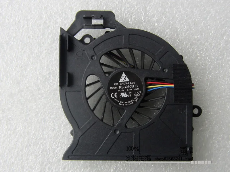 SSEA New original Laptop fan 4pin for HP Pavilion DV6-6100 DV6-6000 DV6-6050 DV6-6090 CPU cooling Fan KSB0505HB