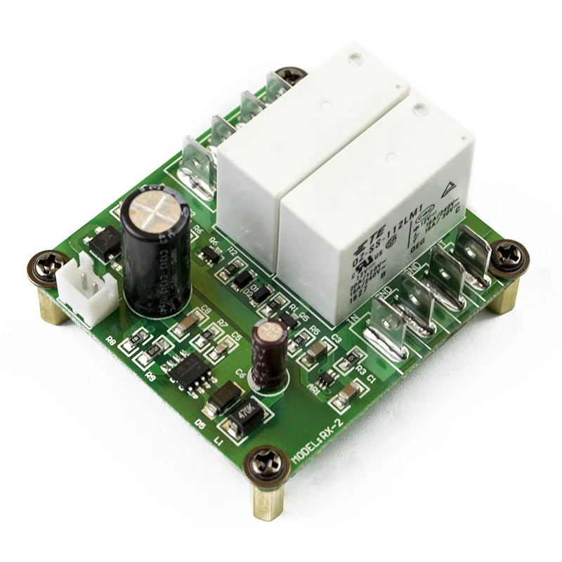 

Kanlanhon AC9~24V RX-2 fever audio amplifier dedicated dual-channel anti-shock DC protection speaker protection finished board