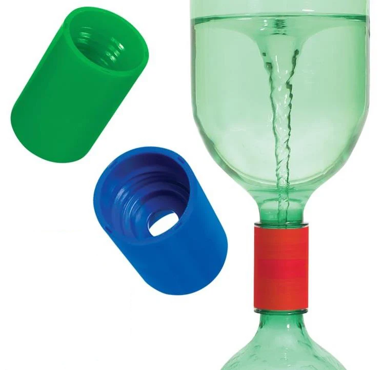 Plastic     bottle water science Cyclone experiment    bottle home Cyclone tube learning 2 pieces