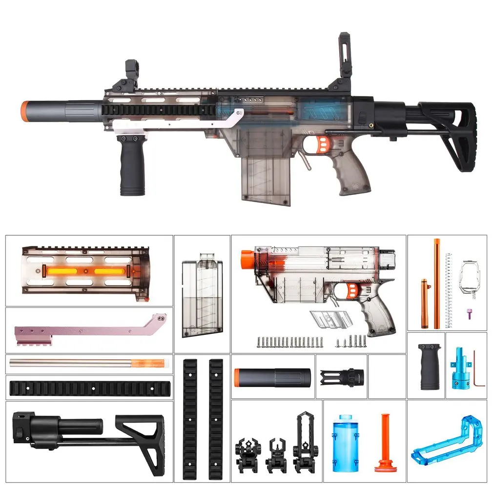 Рабочий R Тип Полностью Авто набор аксессуары для игрушечного пистолета для Nerf Stryfe модифицированный набор YYR-001-024 аксессуары для