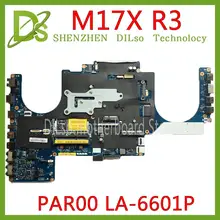 KEFU PAR00 LA-6601P motherboard for DELL Alienware M17X R3 PC laptop Mainboard HM67 DDR3 original tested
