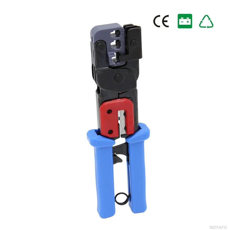 

3 Ways Professional ADSL RJ45 RJ11 CAT5 Ethernet Network Cable Wire Connector Ratcheting Crimper Cutter Plier Tool Set Kit
