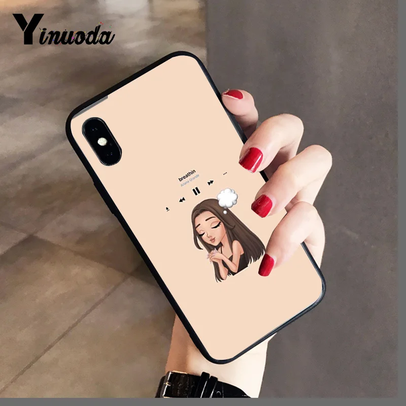 Yinuoda Thank U Next Ariana Grande Красочный милый чехол для телефона для iPhone 8 7 6 6S 6Plus 5 5S SE XR X XS MAX Coque Shell